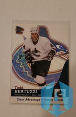 2002-03 Todd Bertuzzi #6 McDonalds Clear Advantage Prism Platinum